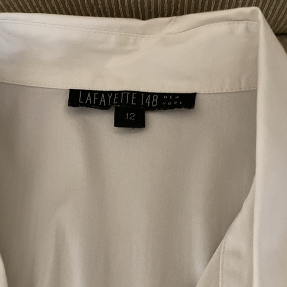 Lafayette 148 shirt blouse size12 - Picture 2 of 3